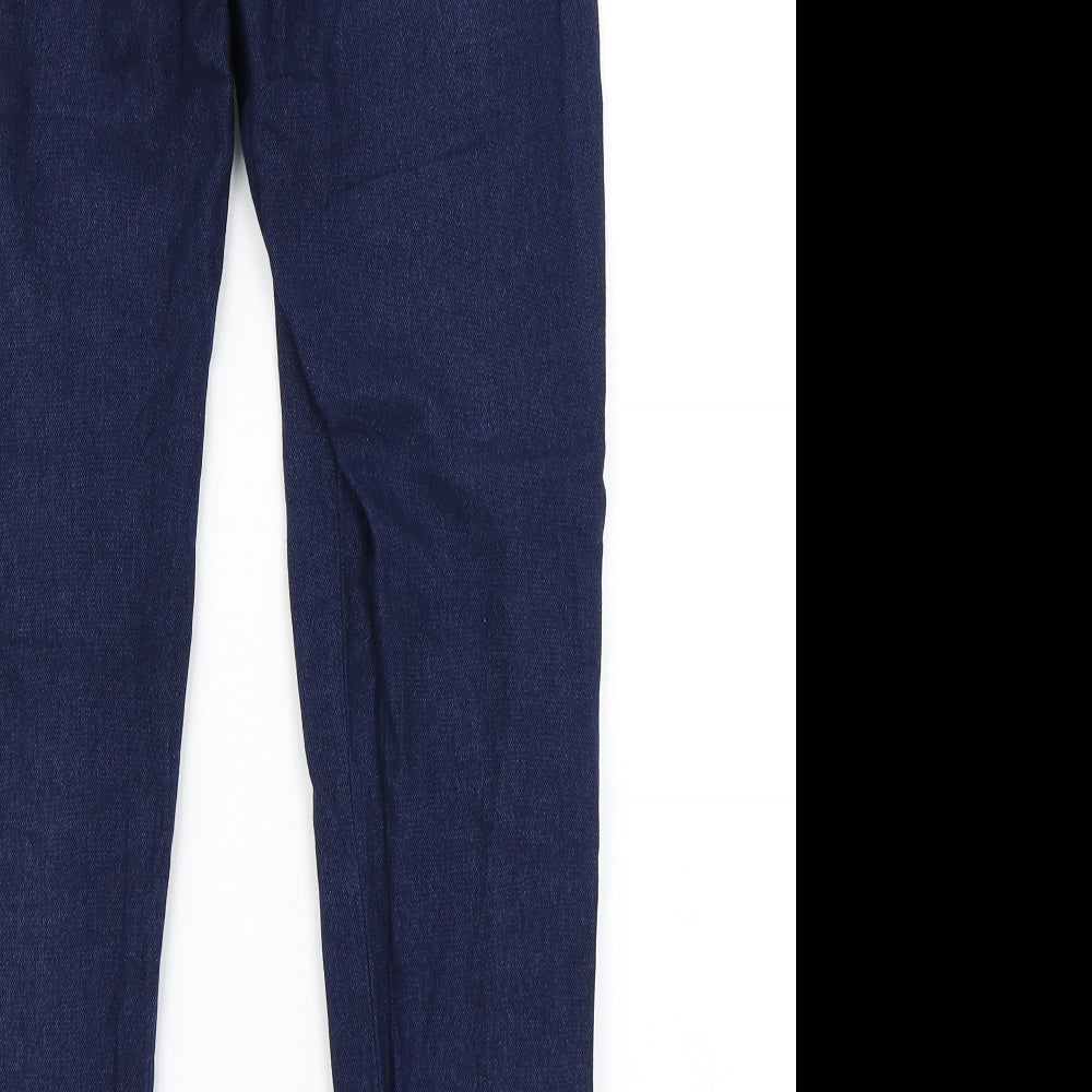 Cropp Womens Blue   Cargo Trousers Size 4 L28 in