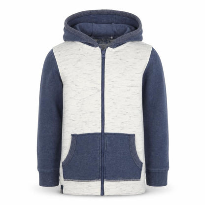 Tu Boys Blue Colourblock  Full Zip Hoodie Size 9 Years