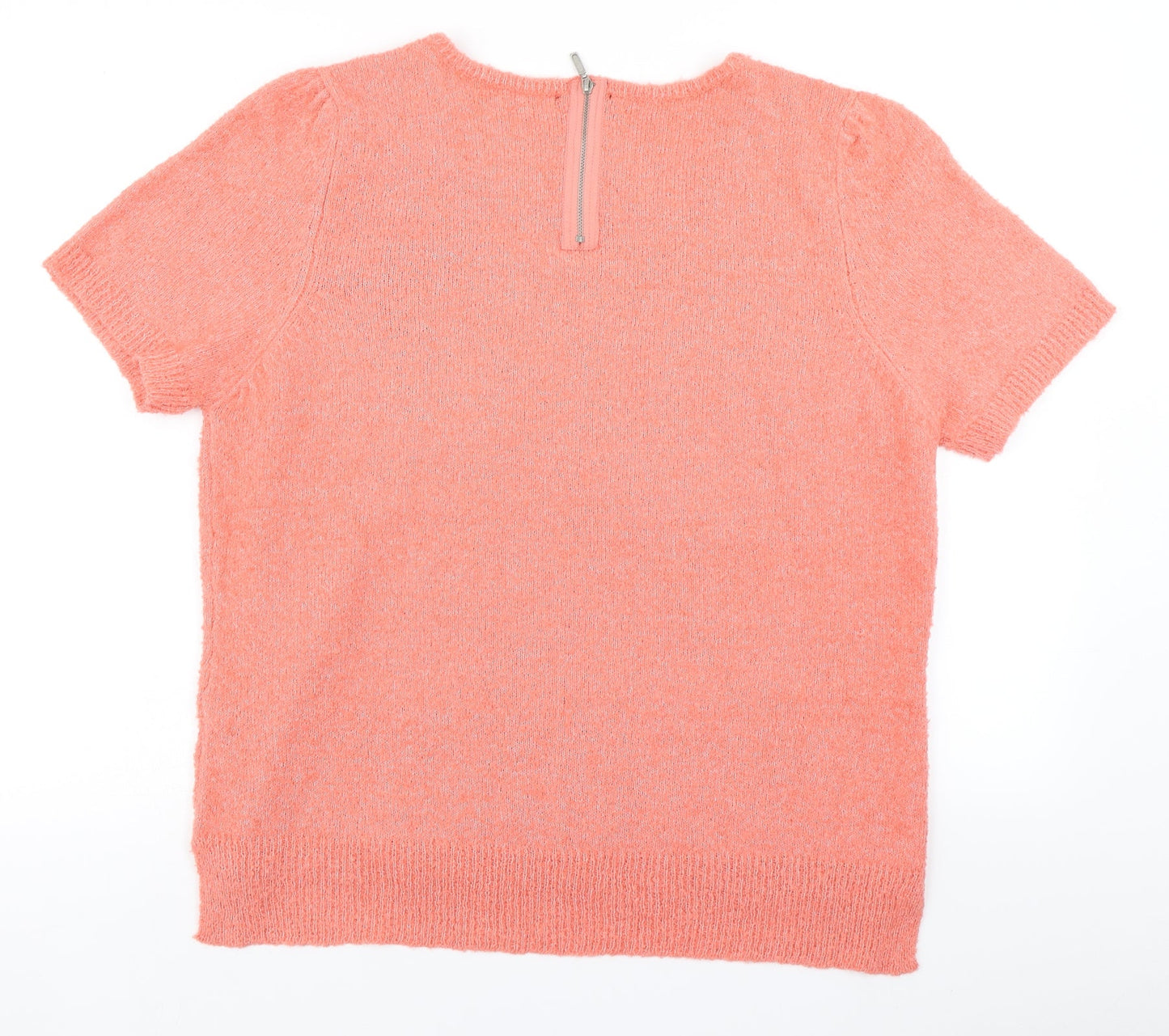 Womens UK Size 18 M&Co Pink Pullover Jumper