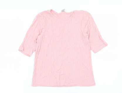 TU Girls Pink   Basic T-Shirt Size 12 Years