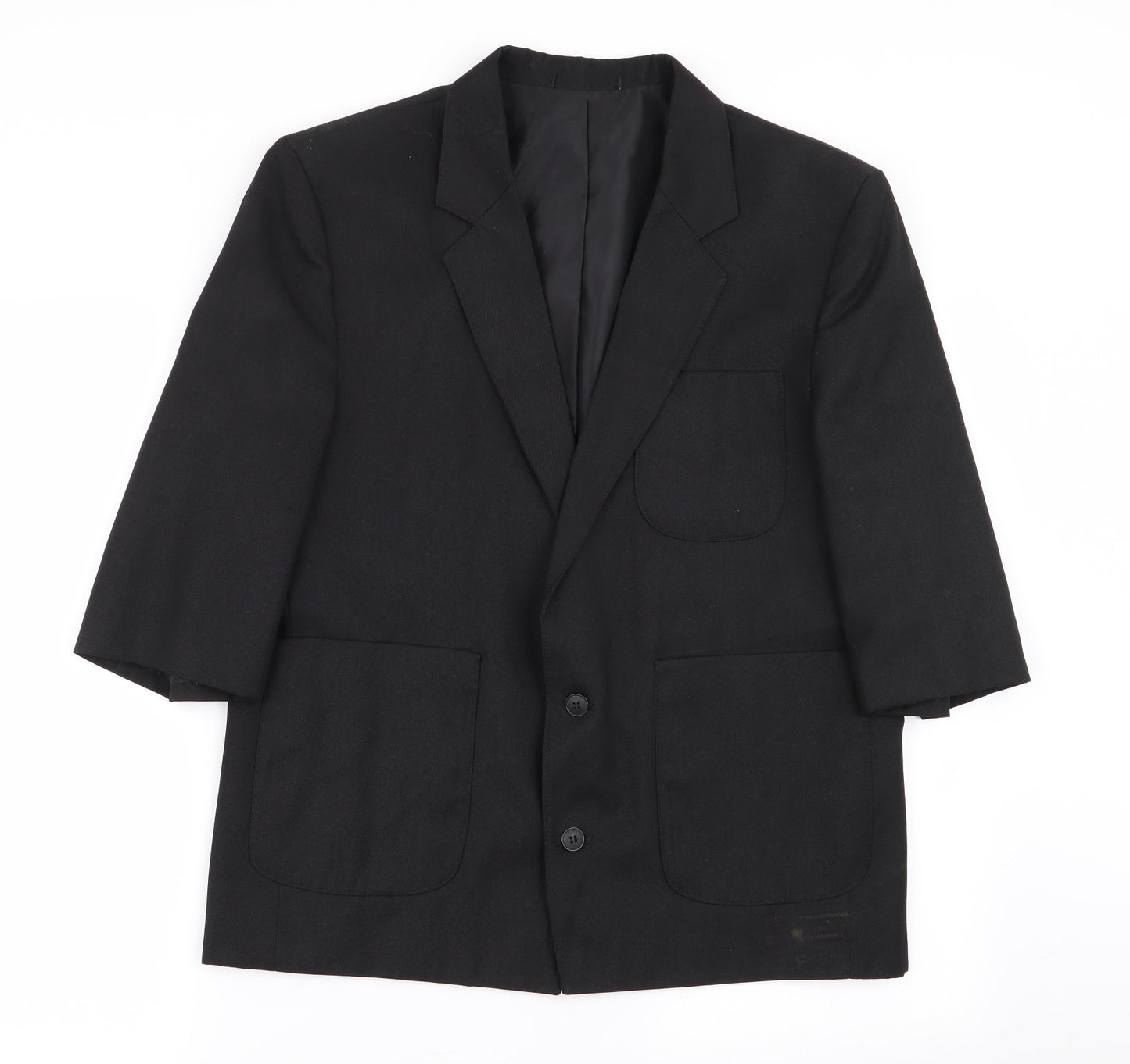Womens UK Size 36 Preworn Regular Black Blazer