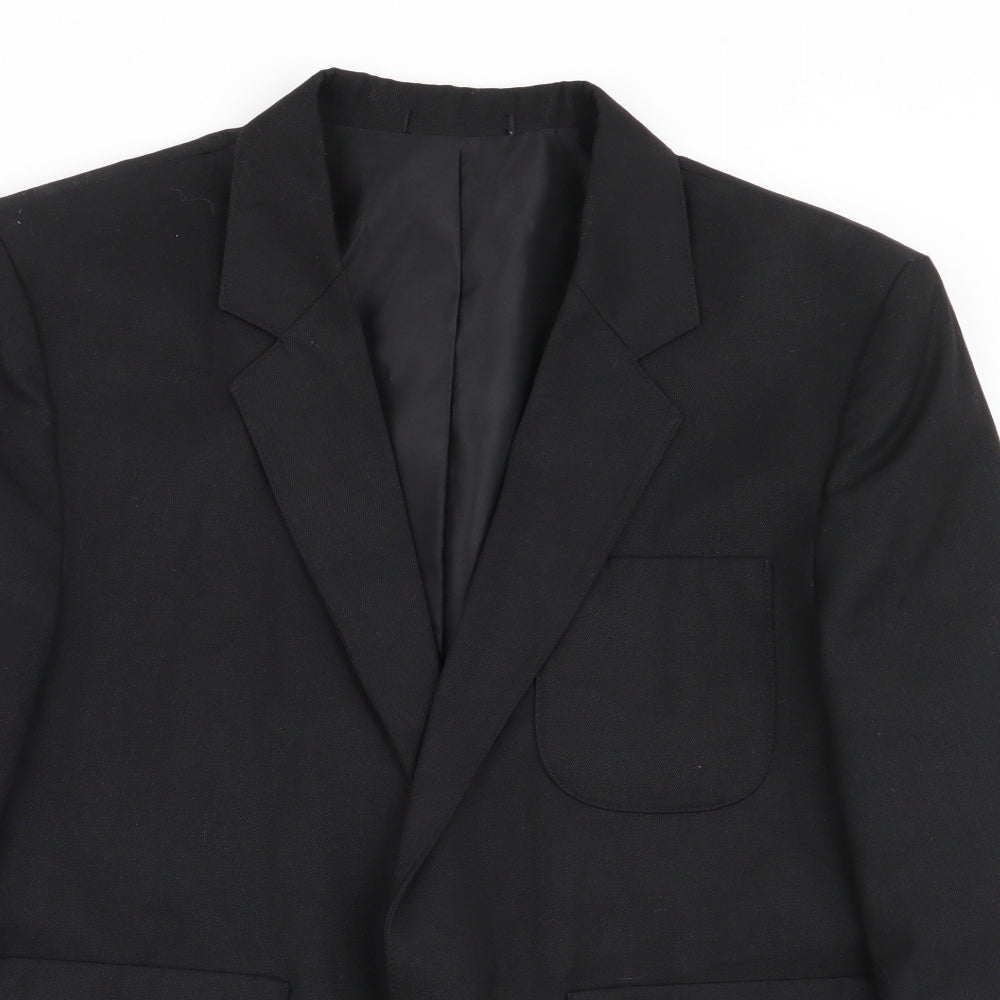 Womens UK Size 36 Preworn Regular Black Blazer