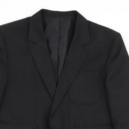 Womens UK Size 36 Preworn Regular Black Blazer