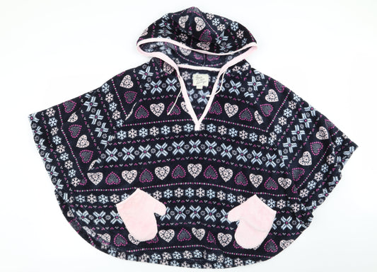 Primark Womens Multicoloured Geometric  Pullover Jumper One Size  - lounge jumper