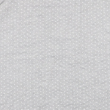 River Island Womens Grey Polka Dot  Top Pyjama Top Size 12