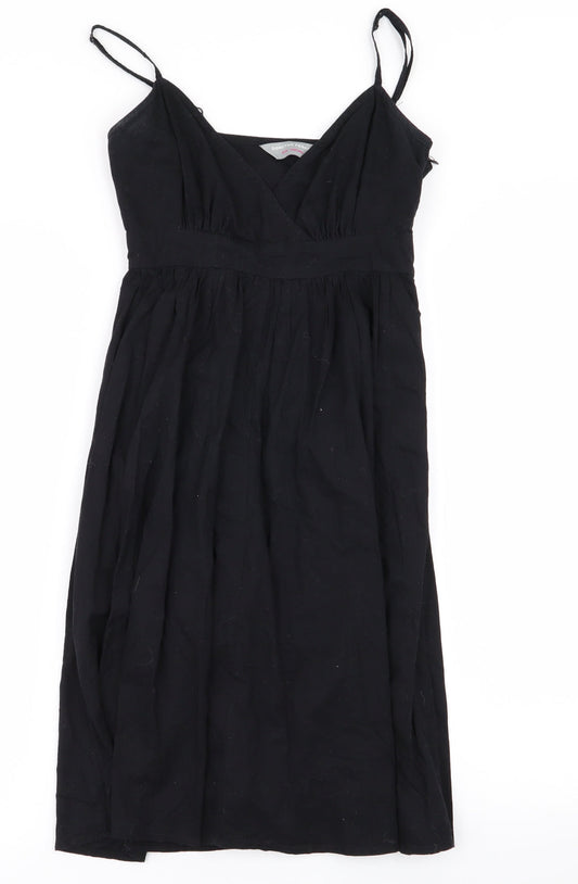Dorothy Perkins Womens Black   Fit & Flare  Size 6