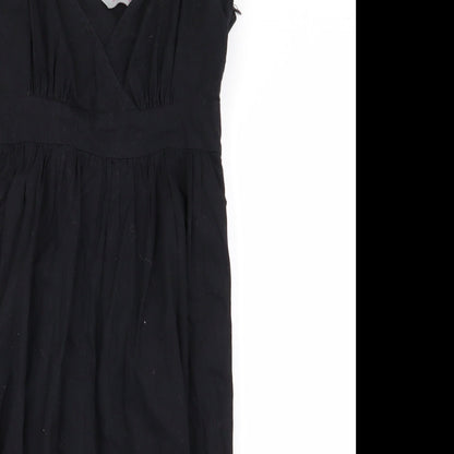 Dorothy Perkins Womens Black   Fit & Flare  Size 6