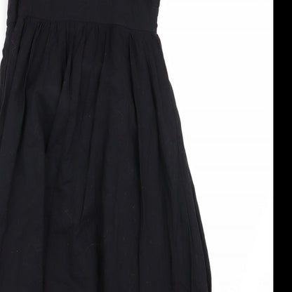 Dorothy Perkins Womens Black   Fit & Flare  Size 6
