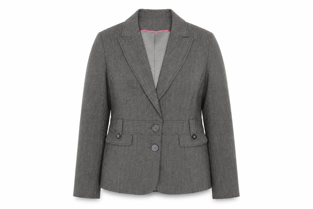 Womens UK Size 16 BHS Regular Grey Blazer