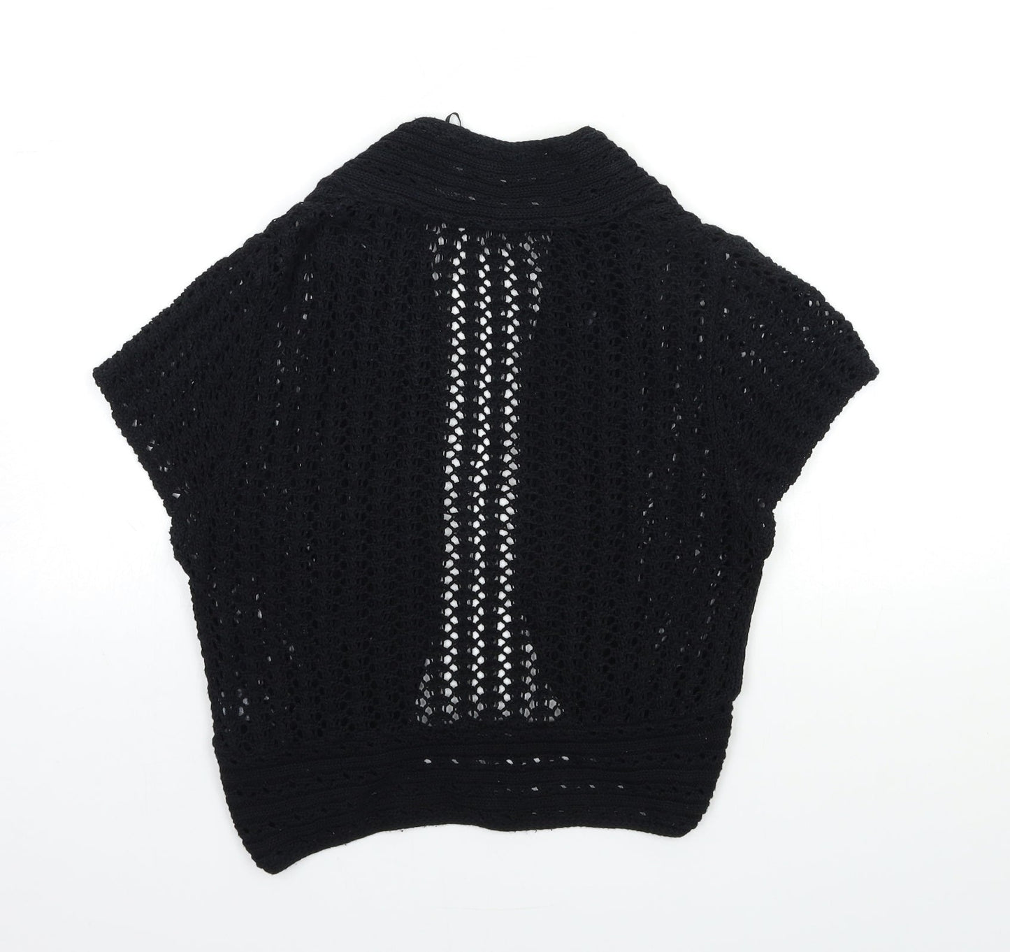 George Womens Black  Knit Cardigan Jumper Size 14