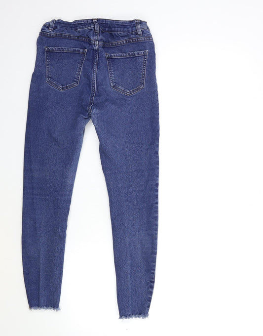 New Look Womens Black  Denim Skinny Jeans Size 10 L25 in