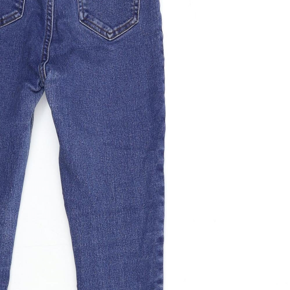 New Look Womens Black  Denim Skinny Jeans Size 10 L25 in