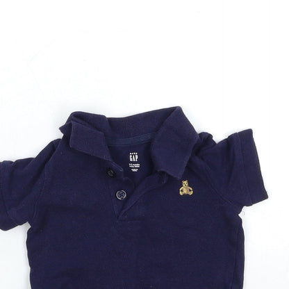 Gap Baby Blue   Basic Polo Size 3-6 Months