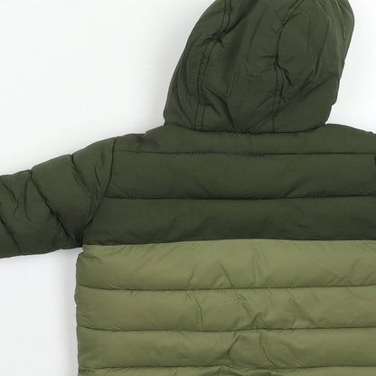 Primark Baby Green   Puffer Jacket Coat Size 3-6 Months