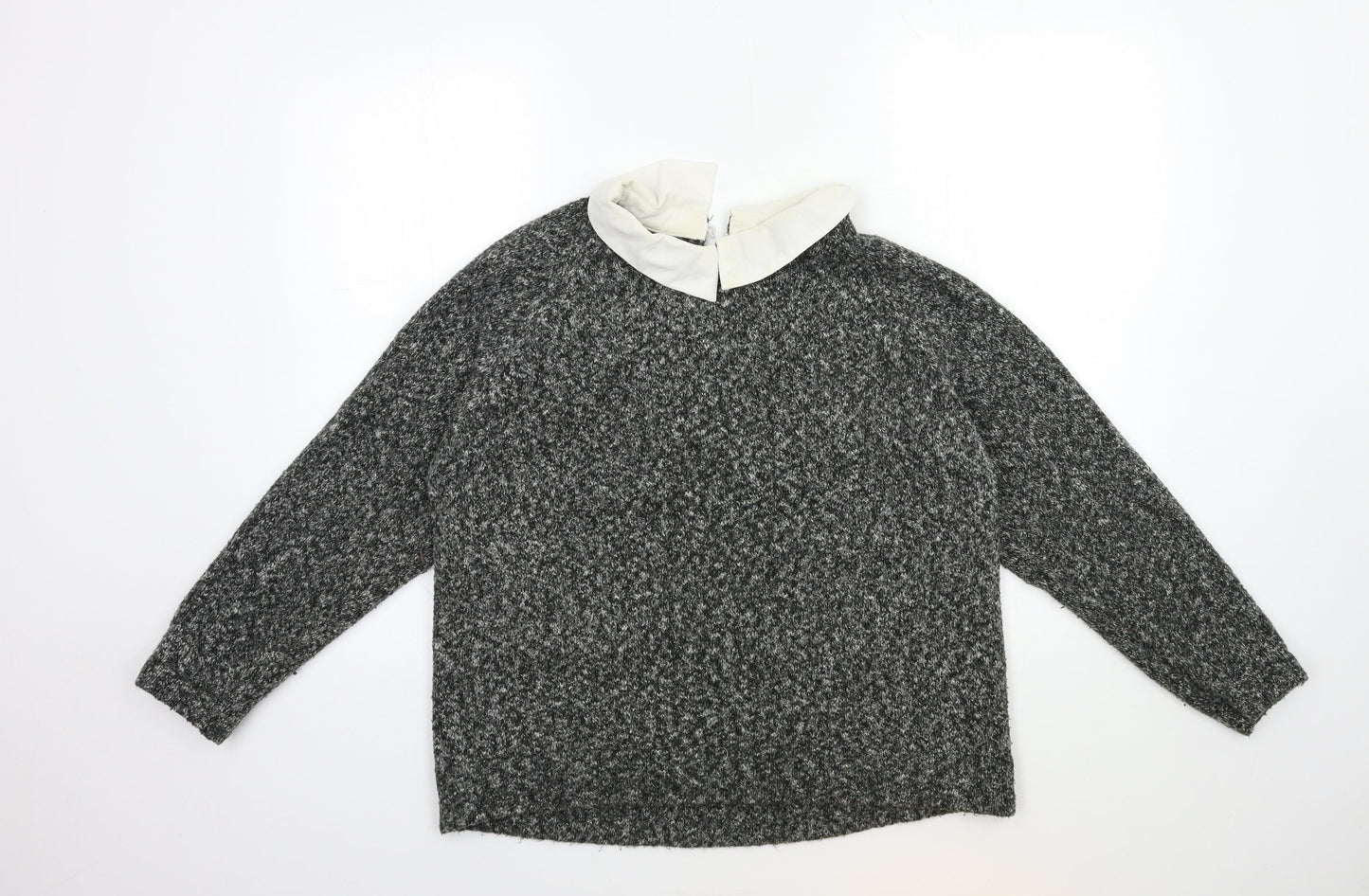 Womens UK Size 16 Atmosphere Grey Pullover Jumper
