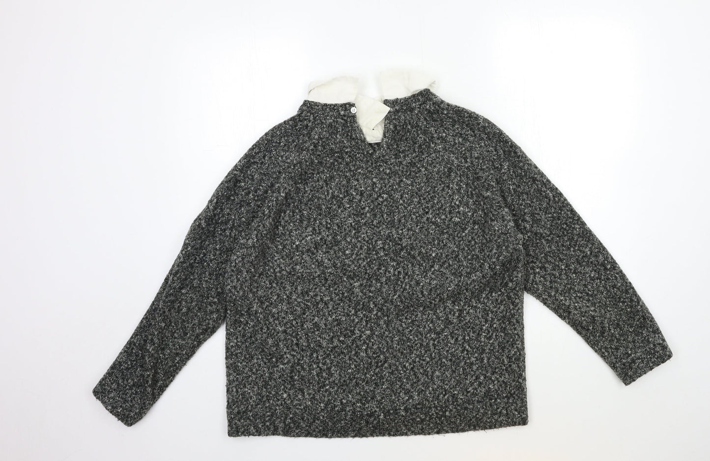 Womens UK Size 16 Atmosphere Grey Pullover Jumper