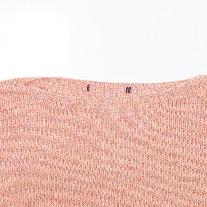 Marks and Spencer Mens Orange  Knit Pullover Jumper Size M