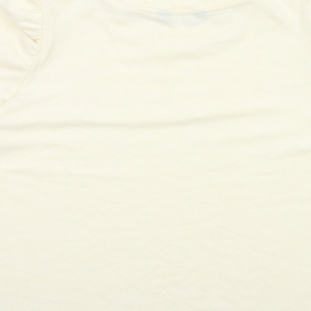 F&F Womens Ivory  Knit Pullover Jumper Size 14