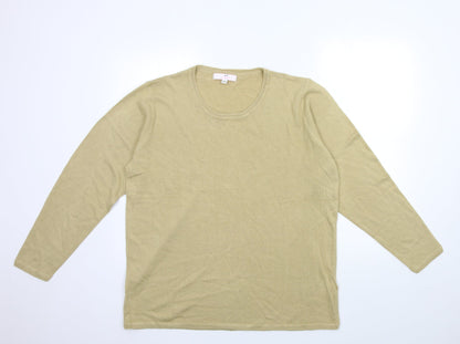 Womens UK Size 20 JULIPA Beige Pullover Jumper