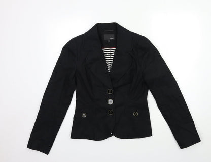NEXT Womens Black   Jacket Blazer Size 8