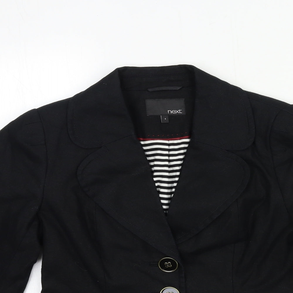 NEXT Womens Black   Jacket Blazer Size 8