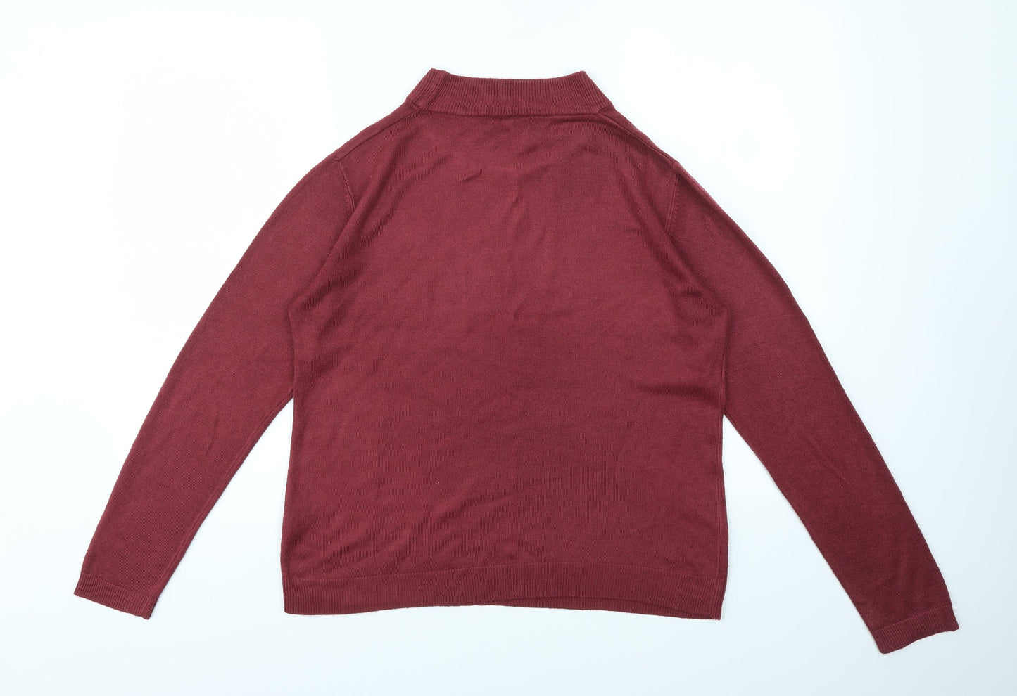 Womens UK Size 12 ORIGINALS Red Pullover Jumper
