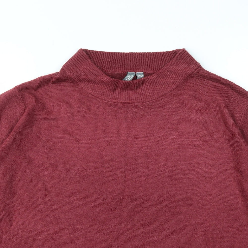 Womens UK Size 12 ORIGINALS Red Pullover Jumper