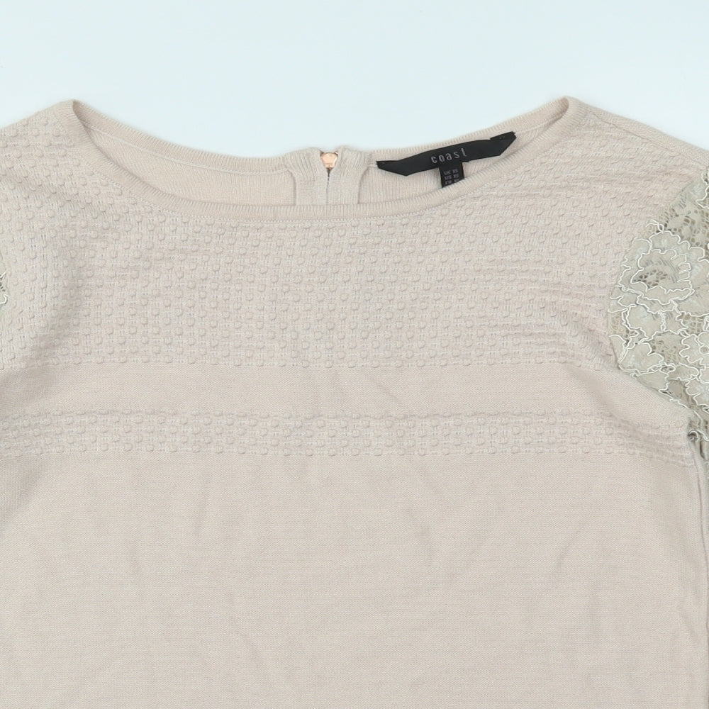 Coast Womens Pink   Basic T-Shirt Size XS