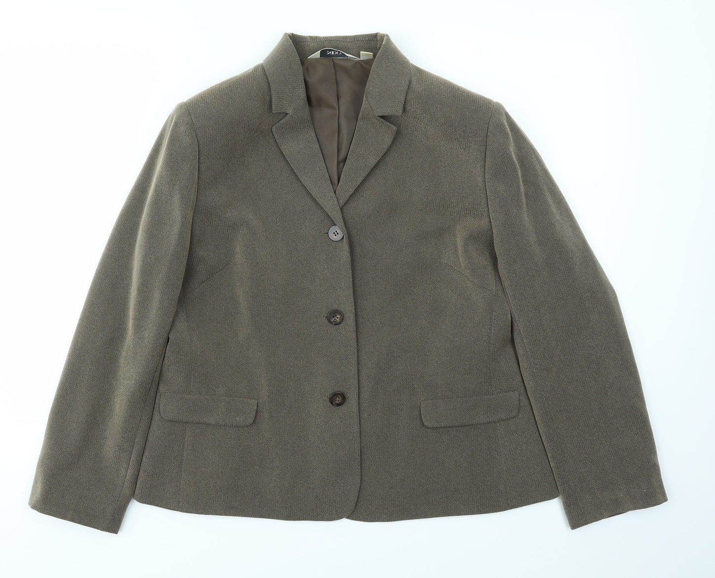 NEXT Womens Brown   Jacket Blazer Size 16