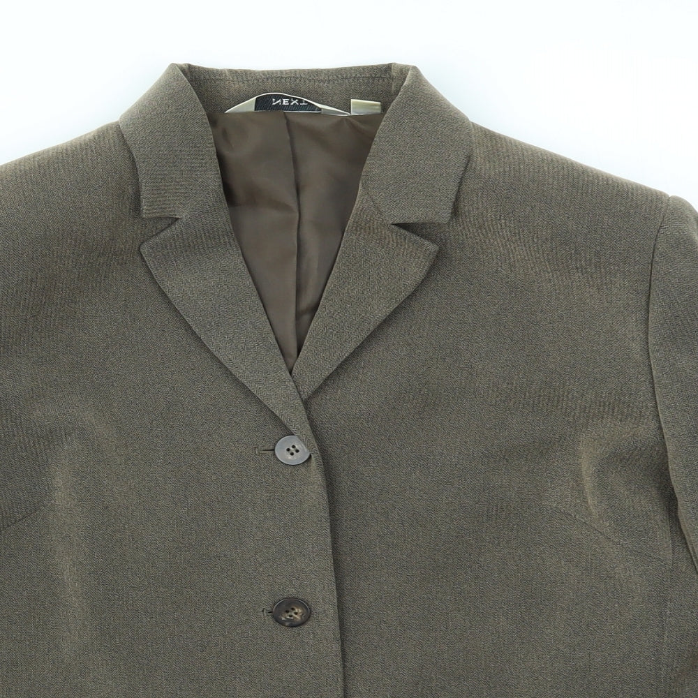 NEXT Womens Brown   Jacket Blazer Size 16