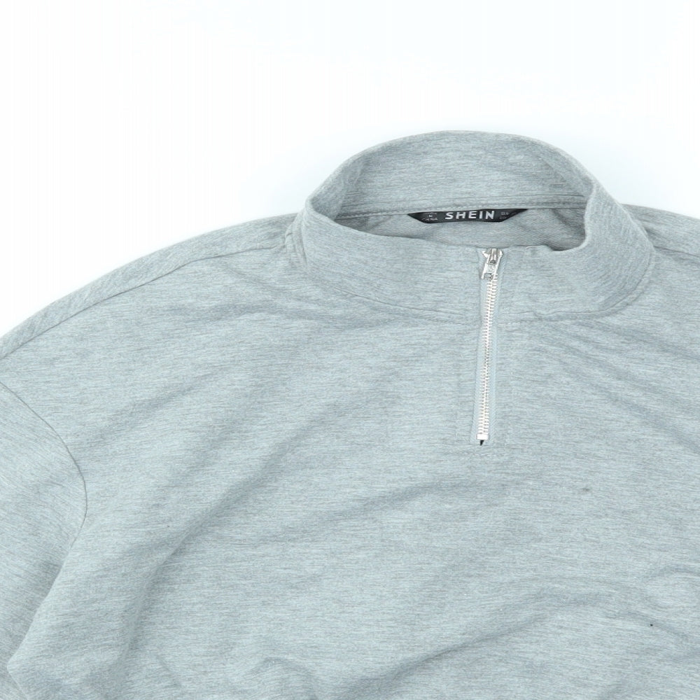 SheIn Womens Grey   Pullover Jumper Size XS