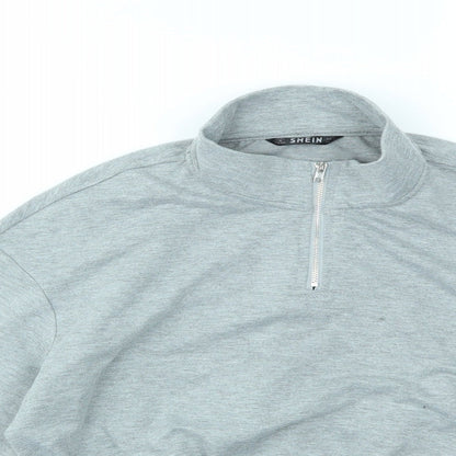SheIn Womens Grey   Pullover Jumper Size XS