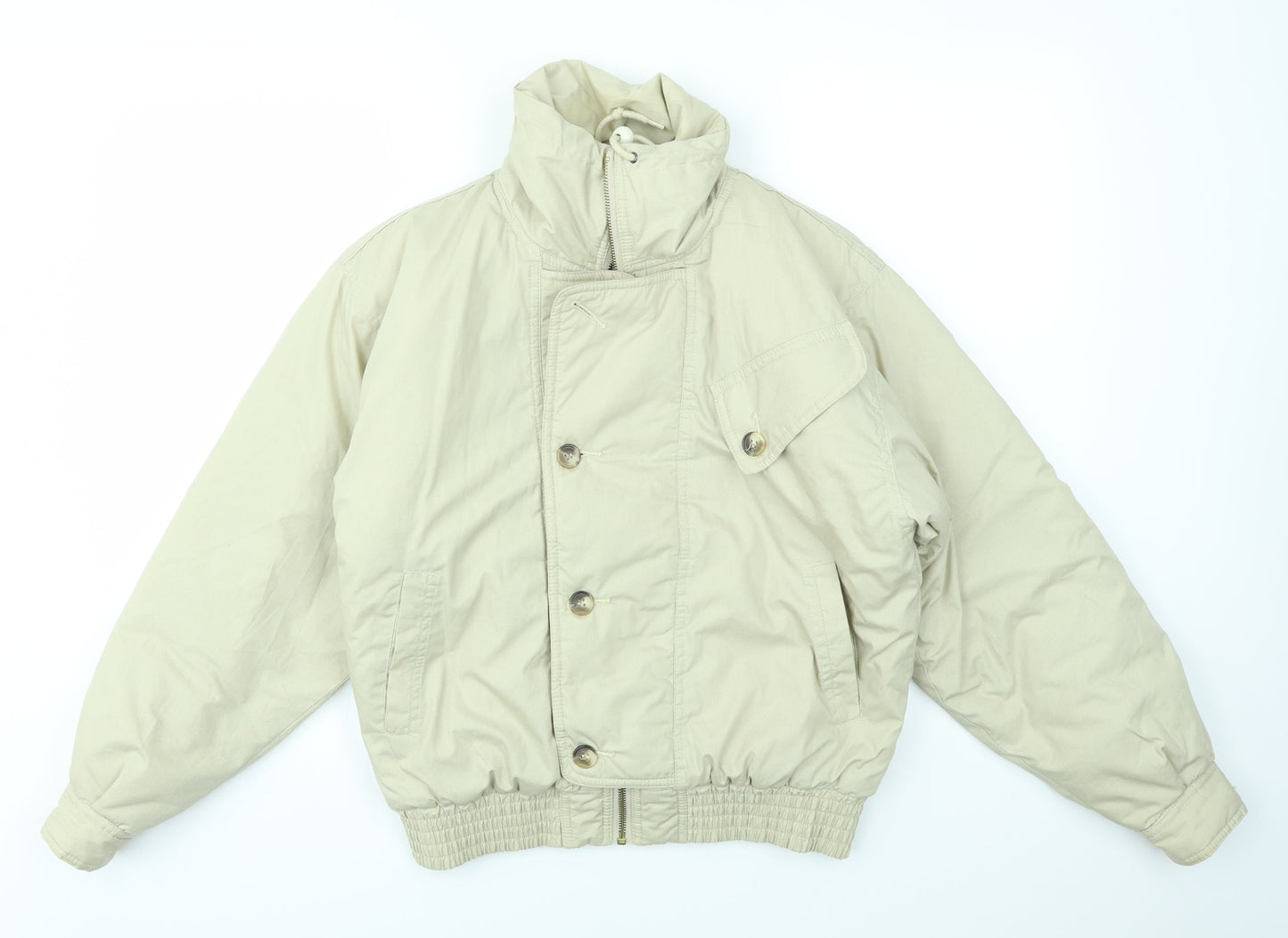 Womens UK Size 4 Preworn Beige Jacket