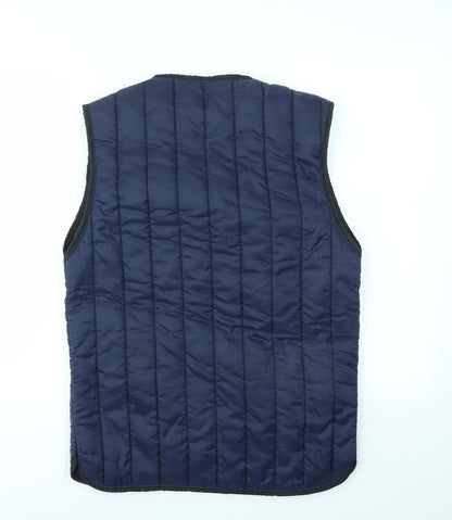 Womens UK Size 8 Preworn Blue Gilet