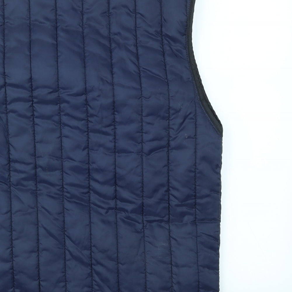 Womens UK Size 8 Preworn Blue Gilet