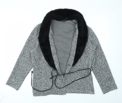 Florence  Fred Womens Grey   Cardigan Jumper Size 16