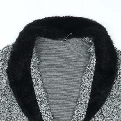 Florence  Fred Womens Grey   Cardigan Jumper Size 16