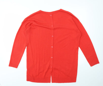 TU Womens Red   Pullover Jumper Size 14