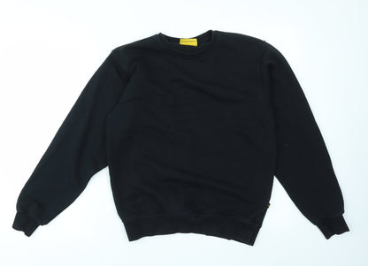 NOVOCO Mens Black   Pullover Sweatshirt Size XS