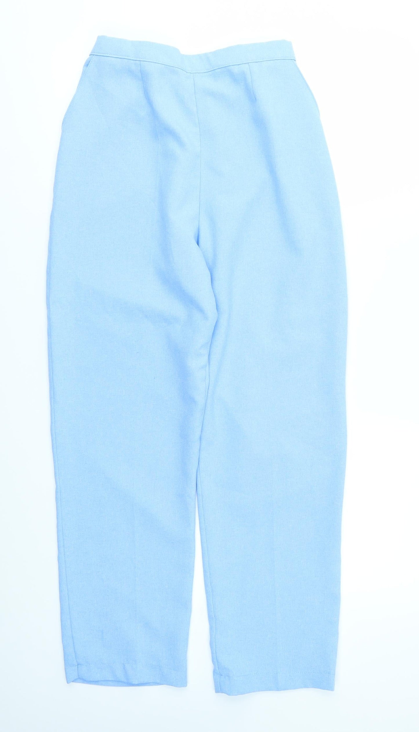 Womens UK Size 14 Preworn Regular Fit  Blue Trousers