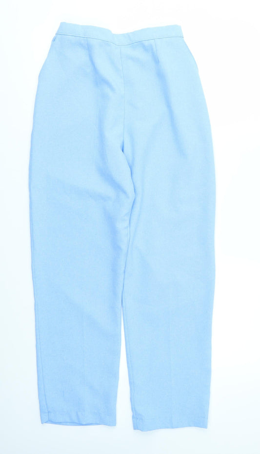 Womens UK Size 14 Preworn Regular Fit  Blue Trousers