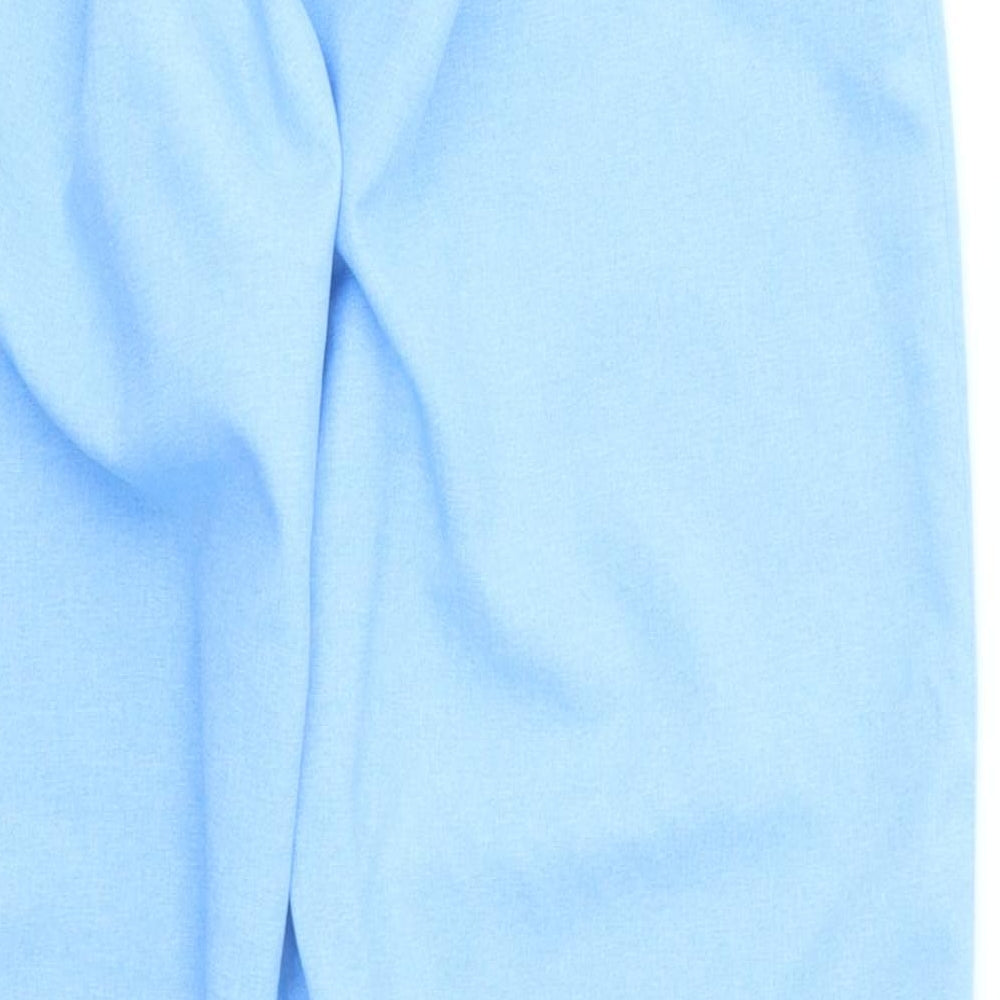 Womens UK Size 14 Preworn Regular Fit  Blue Trousers