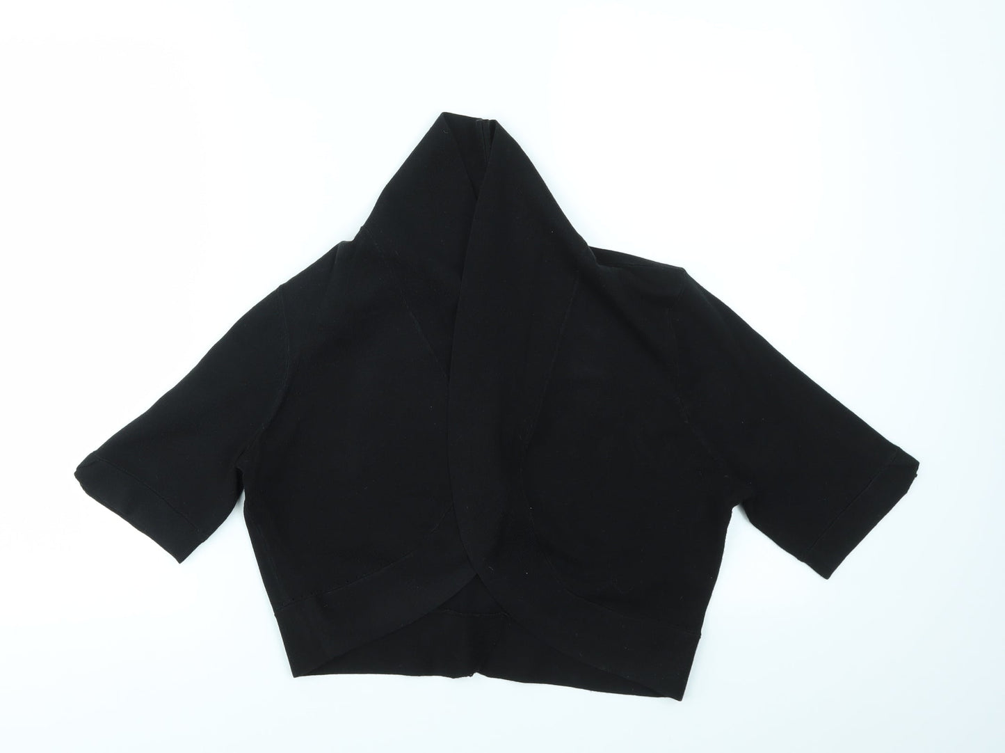 Womens UK Size 14 Debenhams Black Cardigan Jumper