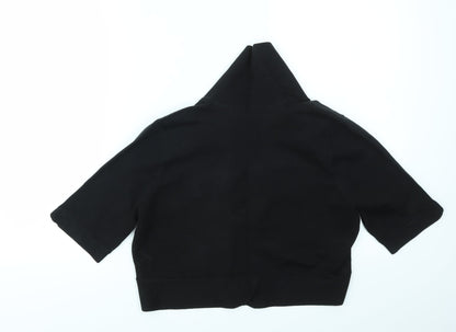 Womens UK Size 14 Debenhams Black Cardigan Jumper