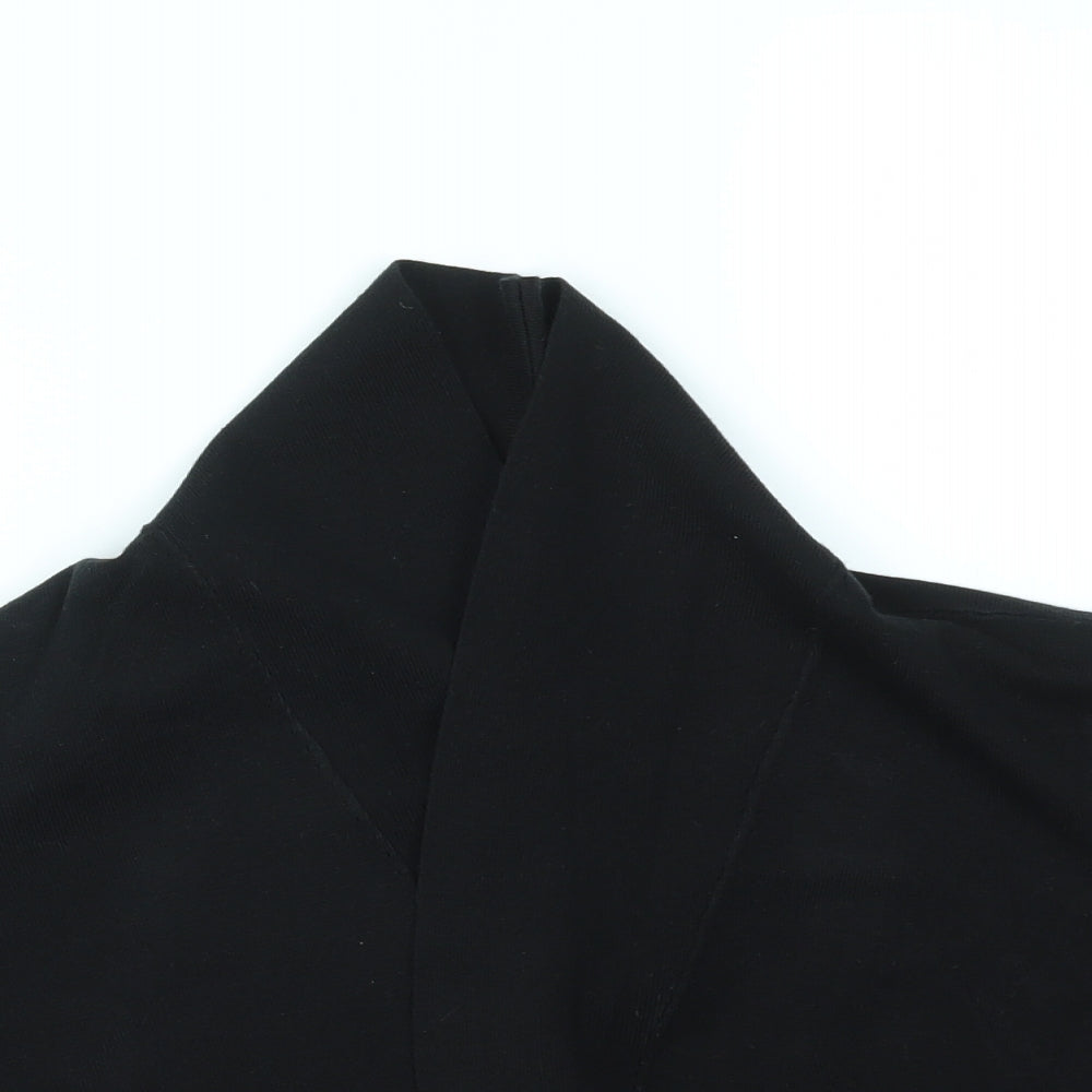 Womens UK Size 14 Debenhams Black Cardigan Jumper