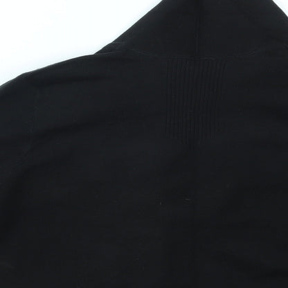 Womens UK Size 14 Debenhams Black Cardigan Jumper