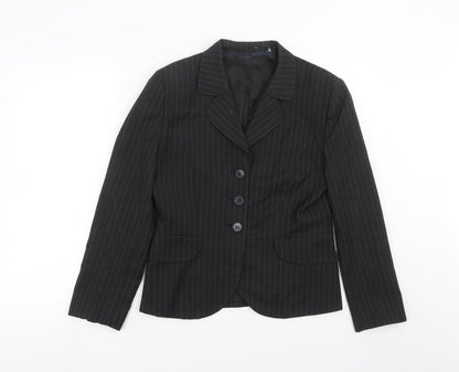 Womens UK Size 8 Wardrobes Regular Grey Suit Jacket