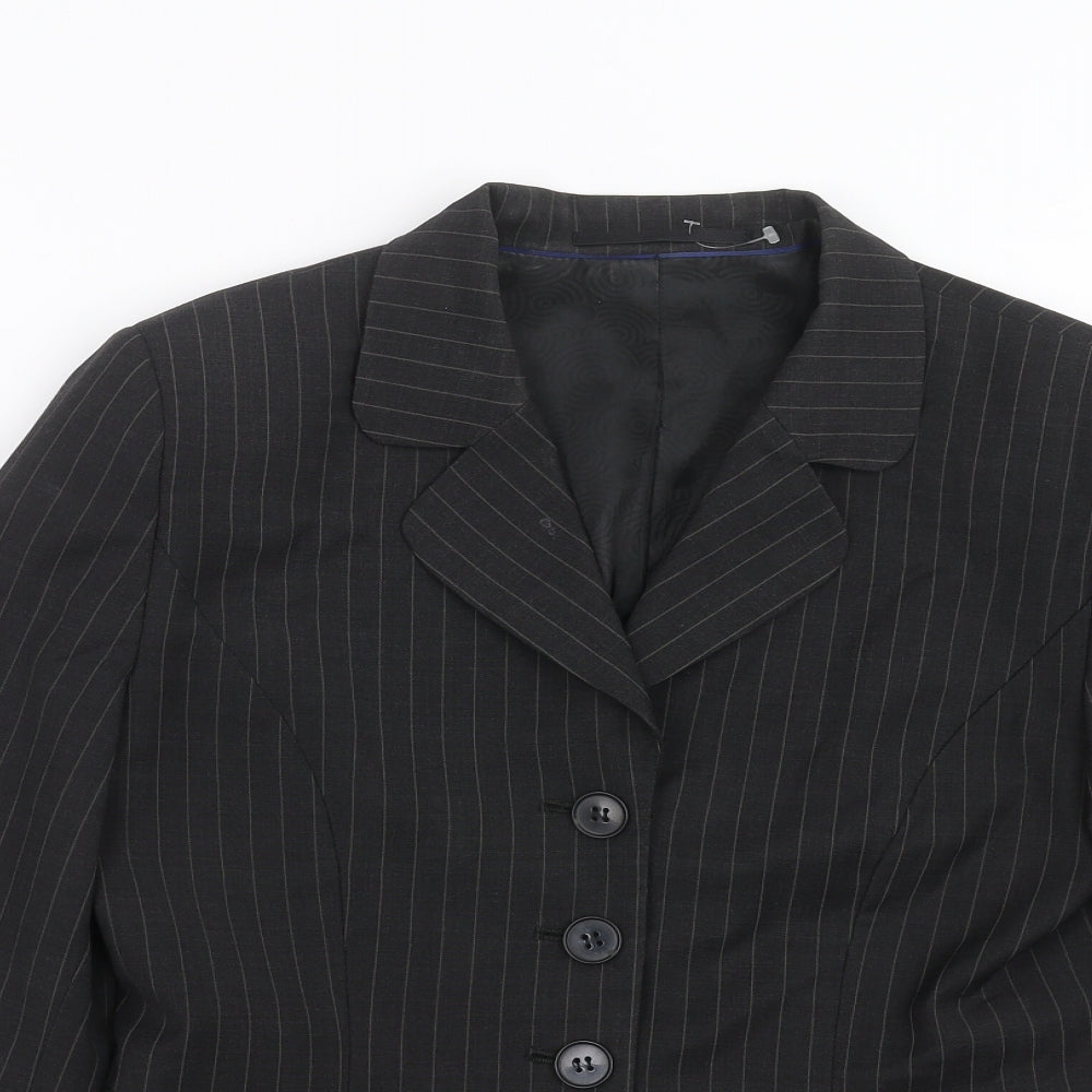 Womens UK Size 8 Wardrobes Regular Grey Suit Jacket