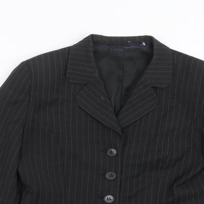 Womens UK Size 8 Wardrobes Regular Grey Suit Jacket