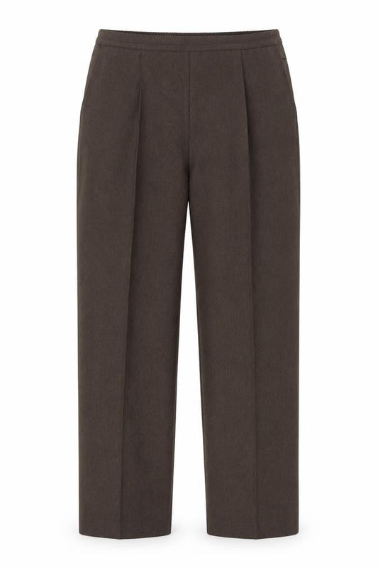 Womens UK Size 16 BM Regular Fit  Brown Trousers